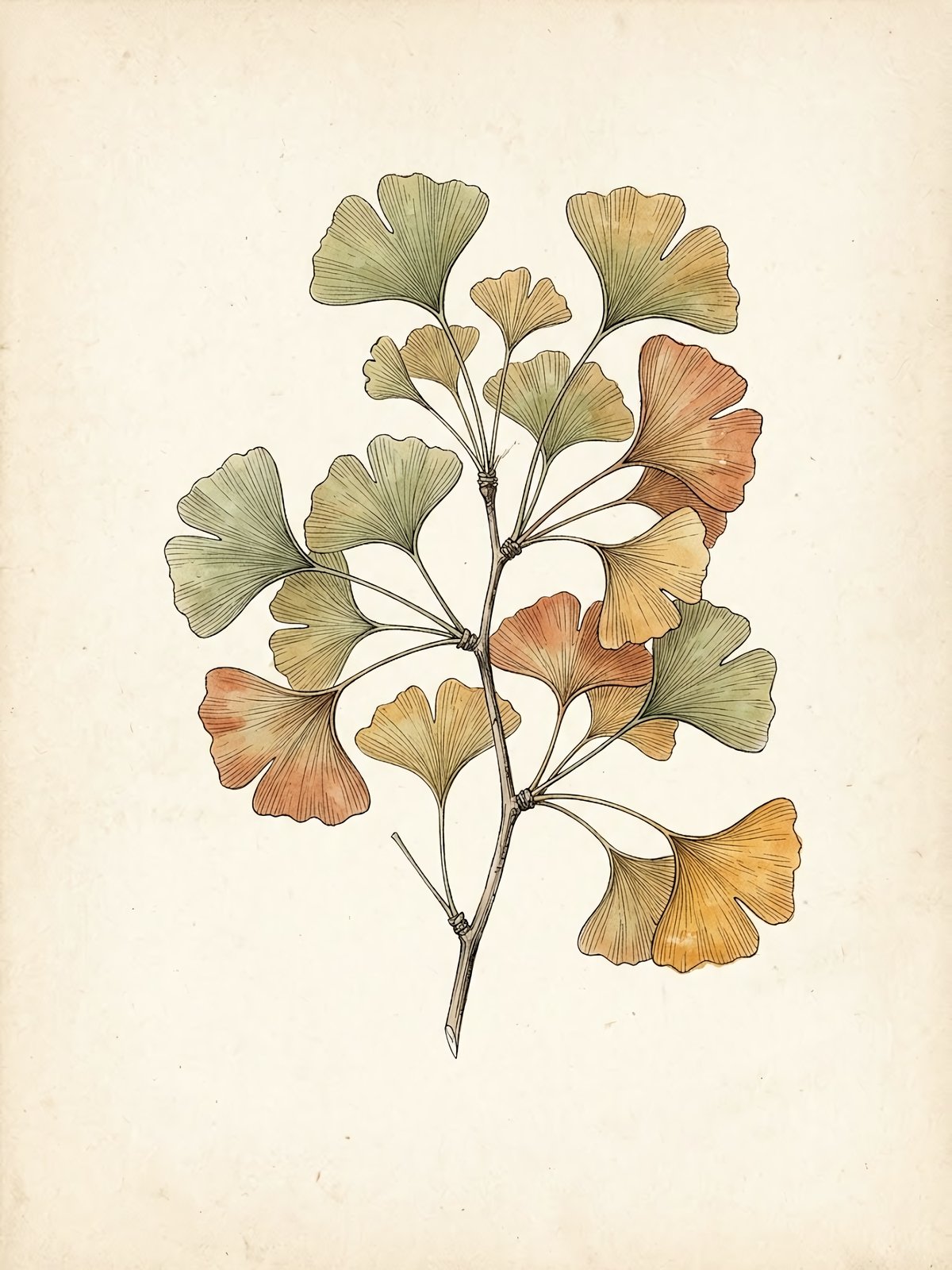 Ginkgo Leaves