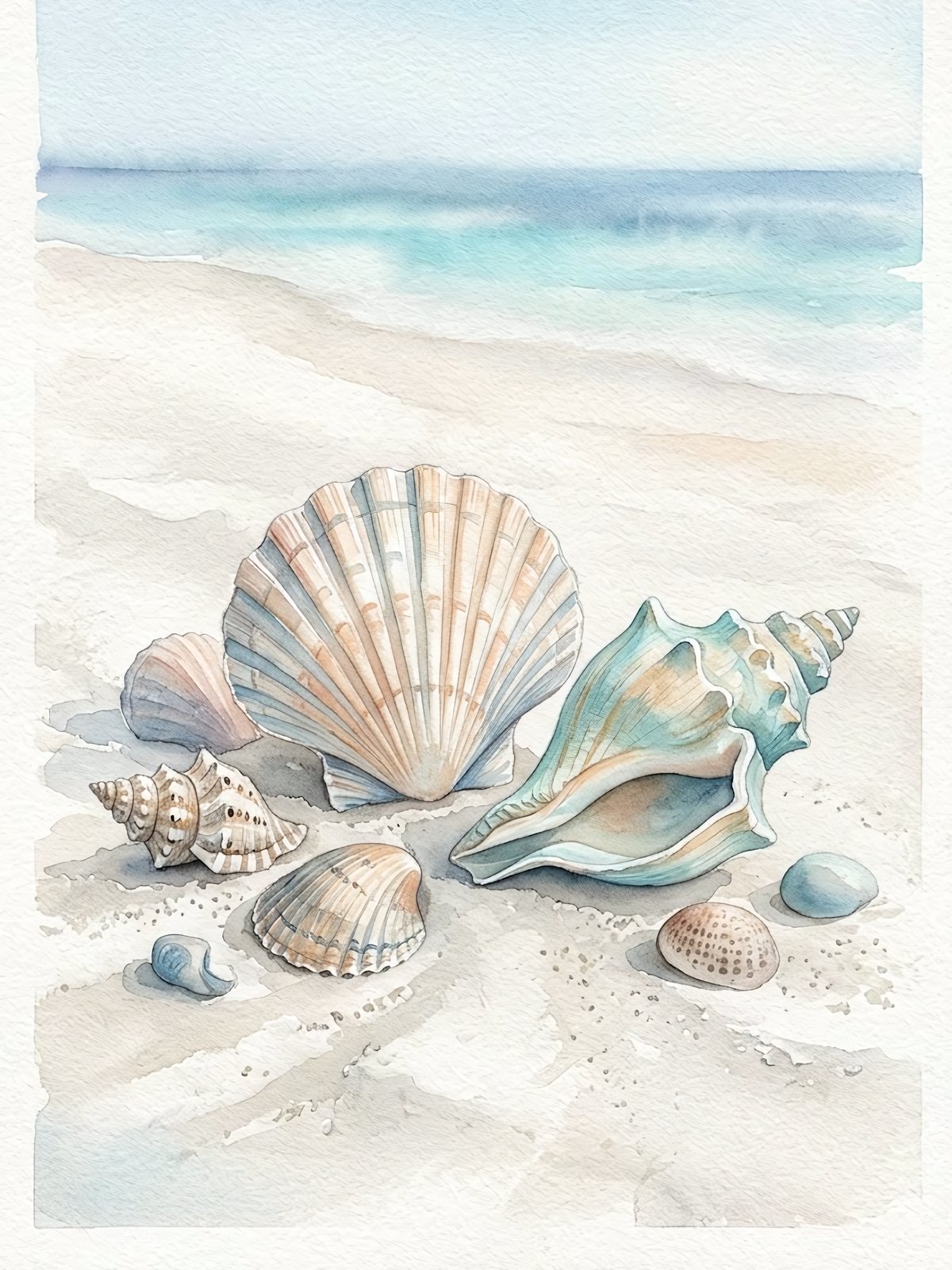 Seashell Still Life